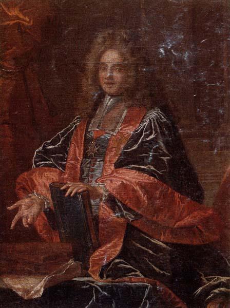 unknow artist Portrait of a man,said to be joseph-jean-baptiste fleuriau,seigneur d armenonville,garde des sceaux